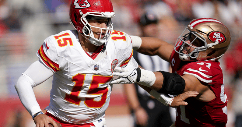 Kansas City Chiefs on San Francisco 49ersin suurin vihollinen